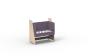 Le berceau cododo en bois évolutif en bureau et banquette Asymetry - Mathy by Bols Je choisis la couleur : Verni + violet cuberdon