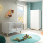 Chambre bébé scandinave en bois avec nombreuses couleurs Mathy by Bols